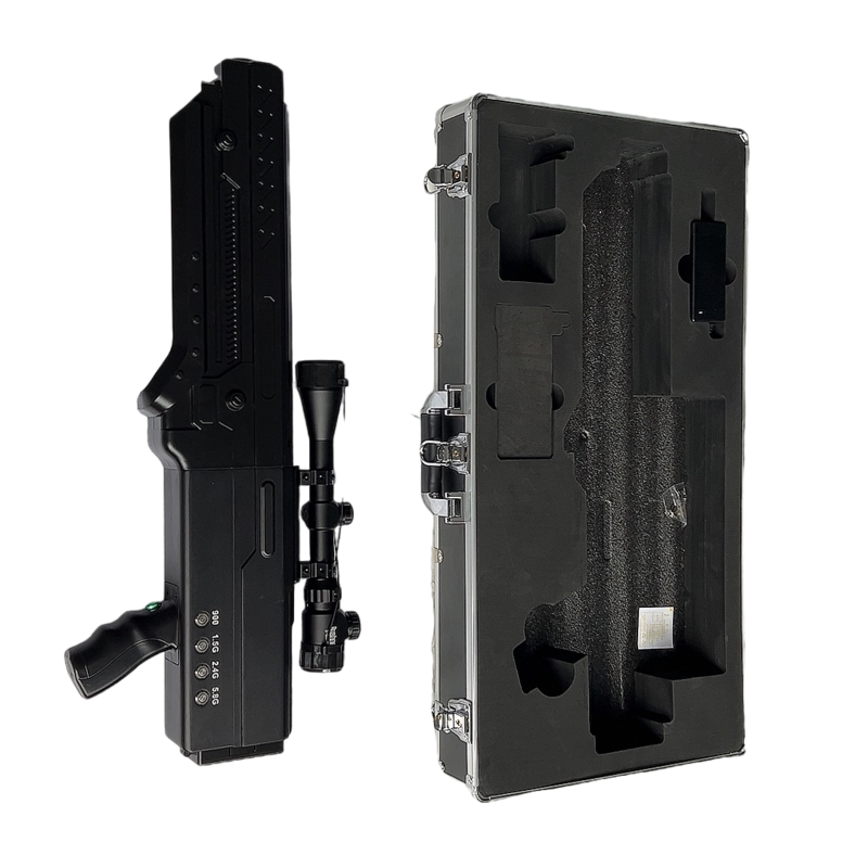  静海手持便携式枪型低空防御反制四通道A型